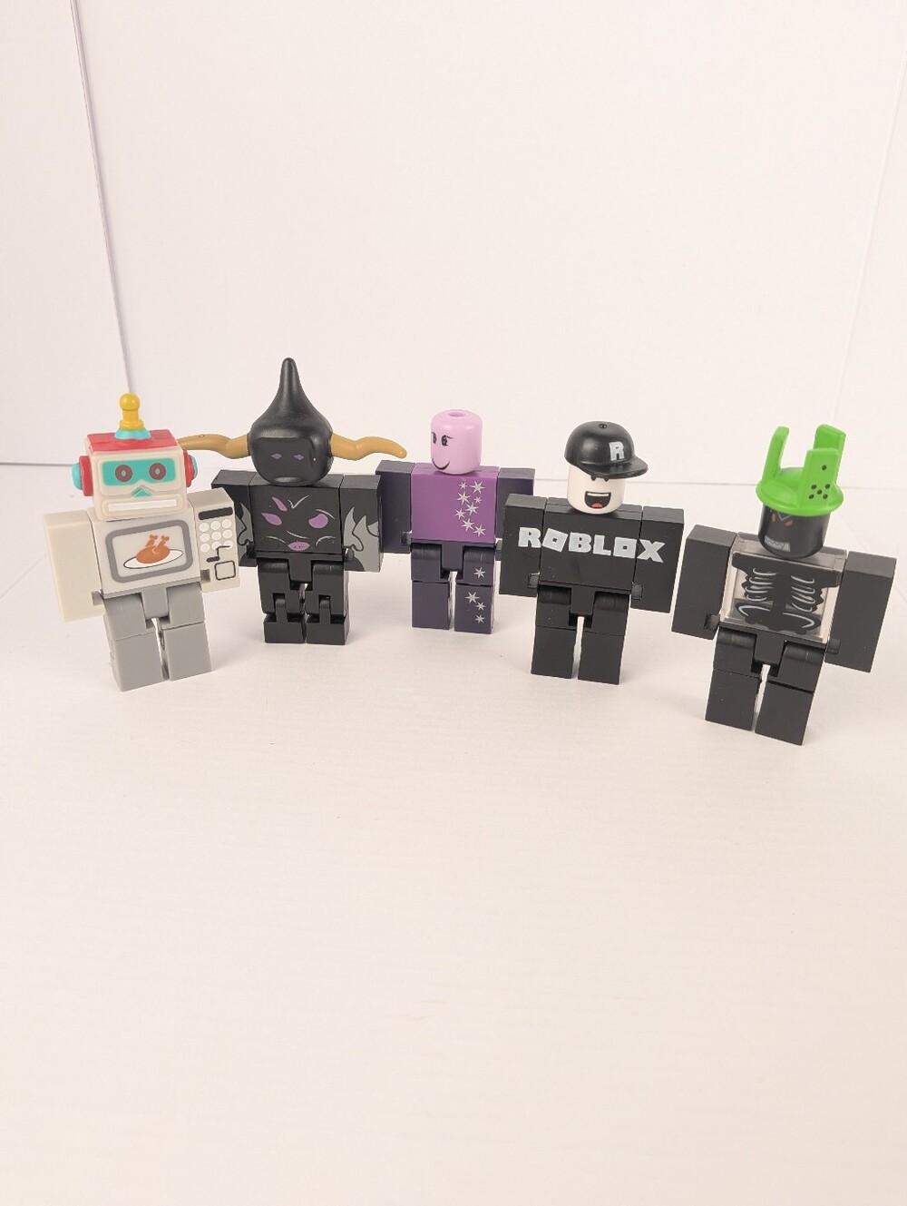 Roblox Set Of 5 Articulated Action Figures Jazwares Appx. 3" Series 2 Kids Toys
